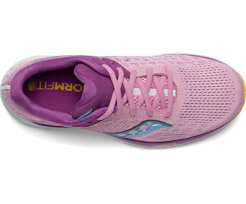 Saucony Guide 14 Löparskor Dam Rosa Lila | Sverige 782AHK